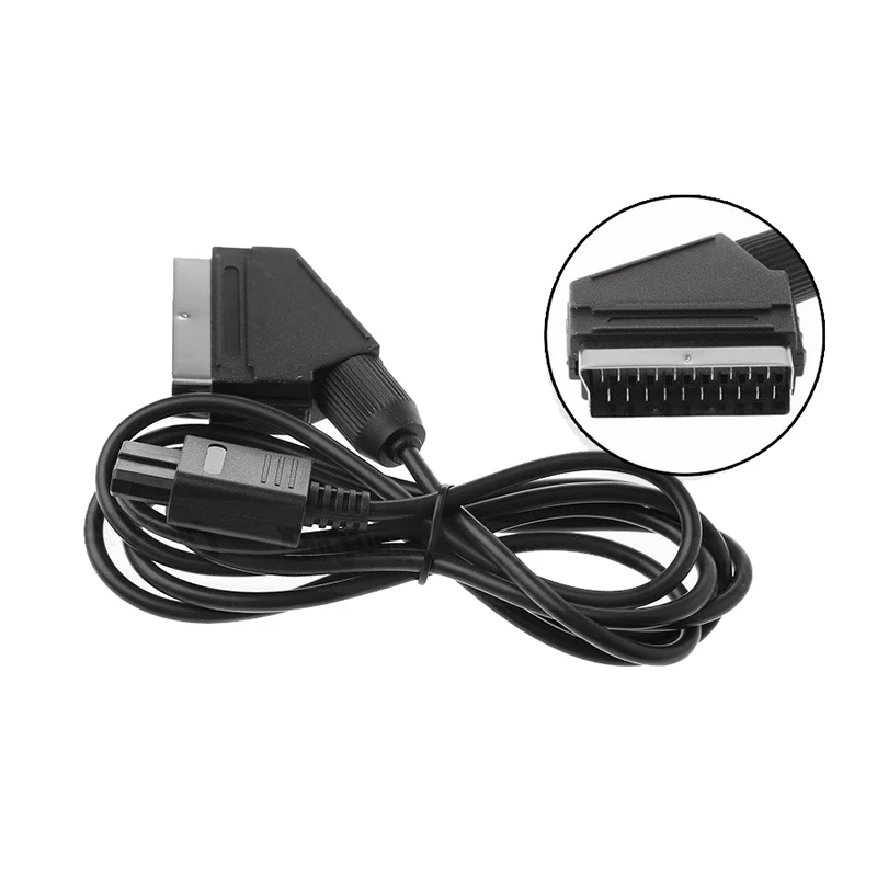 RGB шнур SCART AV для консоли Nintendo SNES Gamecube N64 NTSC в стиле ретро | Электроника