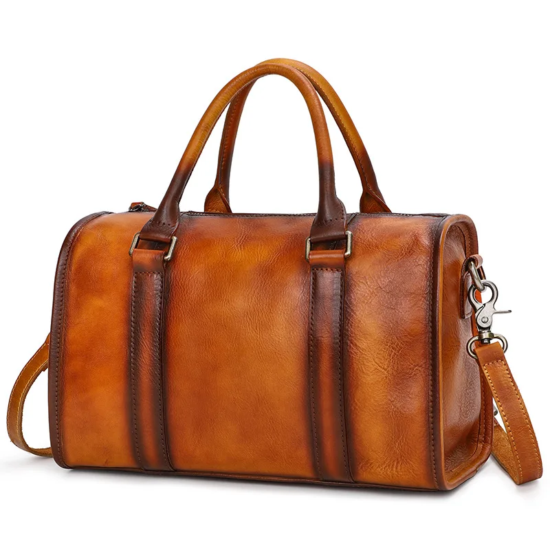 2021 European and American Fashion Women's Leather Bags Skin Vintage Ladies Shoulder Bag Full-Grain Leather Solid Color Handbag
2021 European and American Fashion Women's Leather Bags Skin Vintage Ladies Shoulder Bag Full-Grain Leather Solid Color Handbag