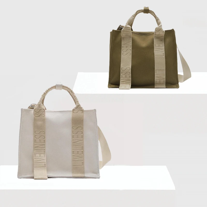 Printed Canvas Tote Bag Casual Letter Shopping Shoulder Messenger Bag Purses and Handbags Crossbody Bags For Woman 2021
Printed Canvas Tote Bag Casual Letter Shopping Shoulder Messenger Bag Purses and Handbags Crossbody Bags For Woman 2021