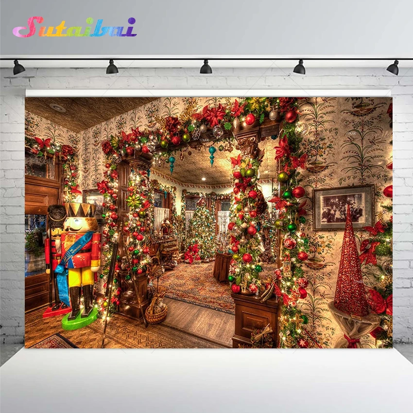 Christmas Background Photography Christmas Shop Puppet Xmas Tree Backdrop Photo Studio Family Party Decoration Portrait Shoot
Christmas Background Photography Christmas Shop Puppet Xmas Tree Backdrop Photo Studio Family Party Decoration Portrait Shoot