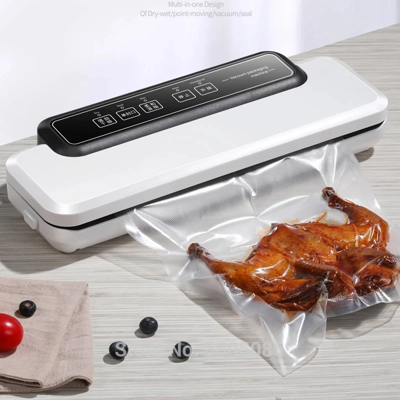 Vacuum Sealer Household Fully Automatic Food Saver Storage Bags Seal Packaging Sealing Machine
Vacuum Sealer Household Fully Automatic Food Saver Storage Bags Seal Packaging Sealing Machine