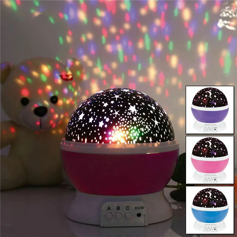 Rotating LED Light Projector Star Moon Starry Sky Children Baby Kids Night Mood Lamp Xmas Gift Romantic LED Party Decoration DIY
Rotating LED Light Projector Star Moon Starry Sky Children Baby Kids Night Mood Lamp Xmas Gift Romantic LED Party Decoration DIY