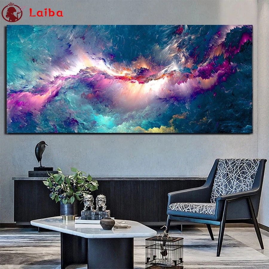 2021 round Diamond Painting Abstract art, colorful clouds Full square Rhinestone of Picture Diamond mosaic Home wall decoration
2021 round Diamond Painting Abstract art, colorful clouds Full square Rhinestone of Picture Diamond mosaic Home wall decoration