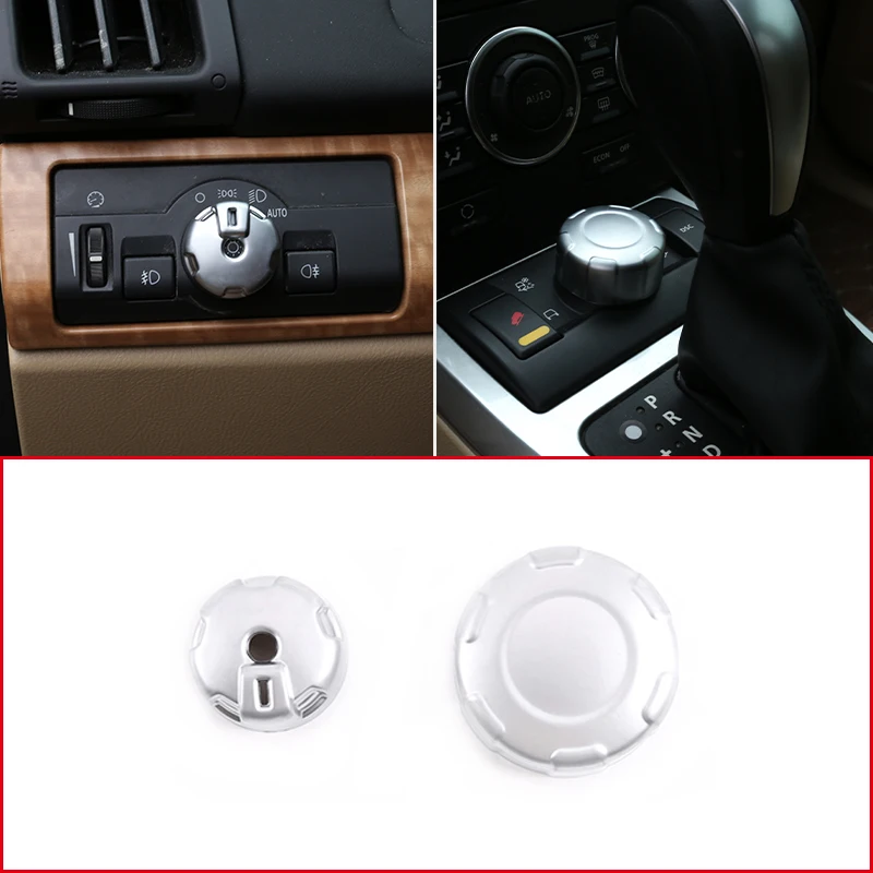 For Land Rover Freelander 2 2007-2012 Car Styling Headlight Switch Knob Terrain Mode Adjustment Knob Decoration Cover ABS Chrome
For Land Rover Freelander 2 2007-2012 Car Styling Headlight Switch Knob Terrain Mode Adjustment Knob Decoration Cover ABS Chrome