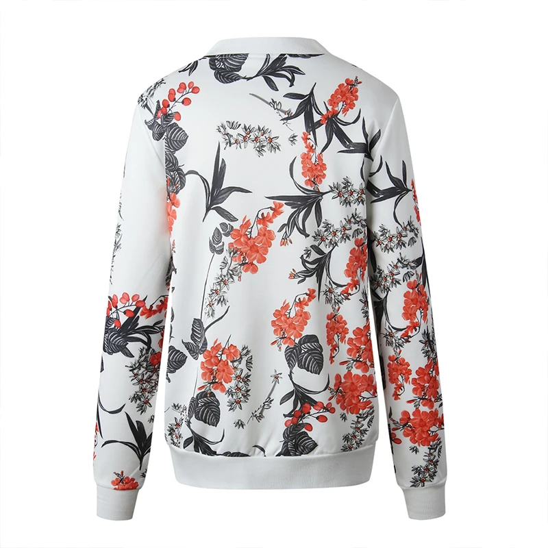 Jacket Women 2020 Spring Autumn Long Sleeve Vintage Floral Coat Women Casual O Neck Zipper Bomber Jackets Ladies Outwear Veste
Jacket Women 2020 Spring Autumn Long Sleeve Vintage Floral Coat Women Casual O Neck Zipper Bomber Jackets Ladies Outwear Veste
