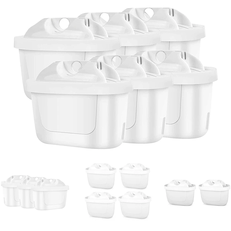 Water Filter Cartridge for Brita Maxtra+ Brita Style Brita Fun Mavea Elemaris XL Merella Cool Anna Duomax
Water Filter Cartridge for Brita Maxtra+ Brita Style Brita Fun Mavea Elemaris XL Merella Cool Anna Duomax