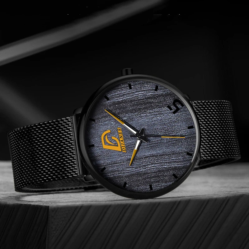 2021 Tree Texture Dial Men Fashion Watch Business Ultra Thin Steel Mesh Male Belt Band Quartz Watch For Gift Relogio Masculino
2021 Tree Texture Dial Men Fashion Watch Business Ultra Thin Steel Mesh Male Belt Band Quartz Watch For Gift Relogio Masculino