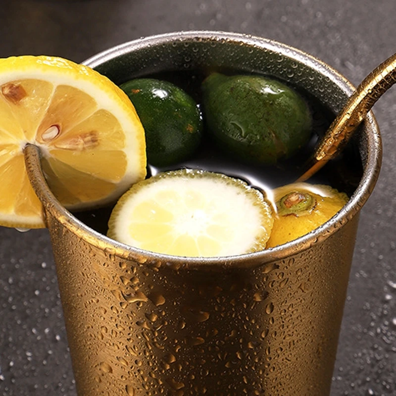 304 Stainless Steel NorthernEurope Ins Industry Style Spray Paint Beer Cup Cold Water Drinks Cup Household Office Use Gargle Cup
304 Stainless Steel NorthernEurope Ins Industry Style Spray Paint Beer Cup Cold Water Drinks Cup Household Office Use Gargle Cup