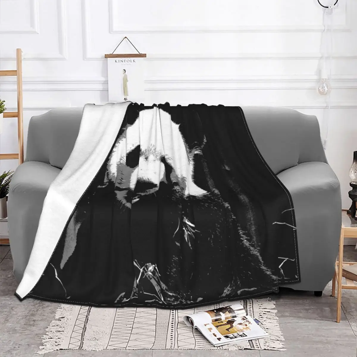 Manta de lana de bambú con oso Panda gigante, manta cálida y transpirable de animales para el hogar, viajes, ropa de cama, prima
Manta de lana de bambú con oso Panda gigante, manta cálida y transpirable de animales para el hogar, viajes, ropa de cama, prima