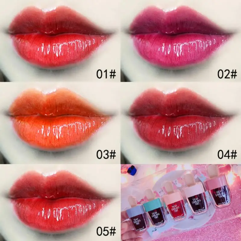 ICE CREAM Long-Lasting Lip Tint 5 Colors Liquid Lipstick Batom Rouge A Levres Labial Matte Lip Gloss Sexy Tattoo Cosmetics
ICE CREAM Long-Lasting Lip Tint 5 Colors Liquid Lipstick Batom Rouge A Levres Labial Matte Lip Gloss Sexy Tattoo Cosmetics