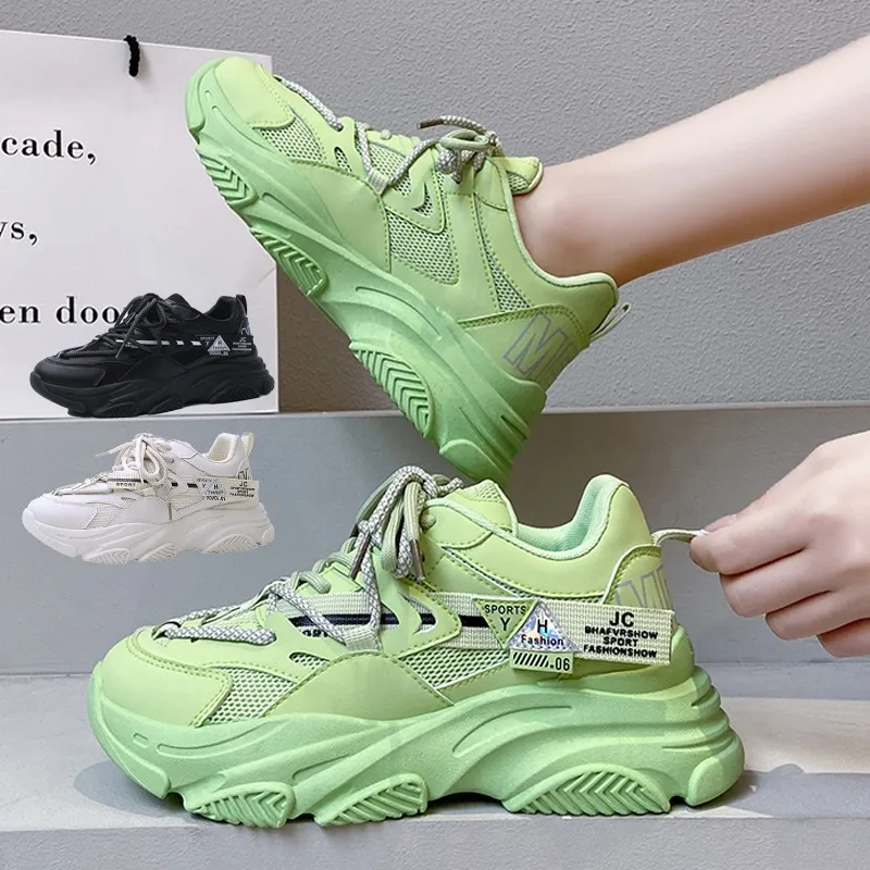 Woman Flats Fashion Mesh Breathable Women's sneakers White Tennis Female Platform Shoes vulcanize shoes2021
Woman Flats Fashion Mesh Breathable Women's sneakers White Tennis Female Platform Shoes vulcanize shoes2021