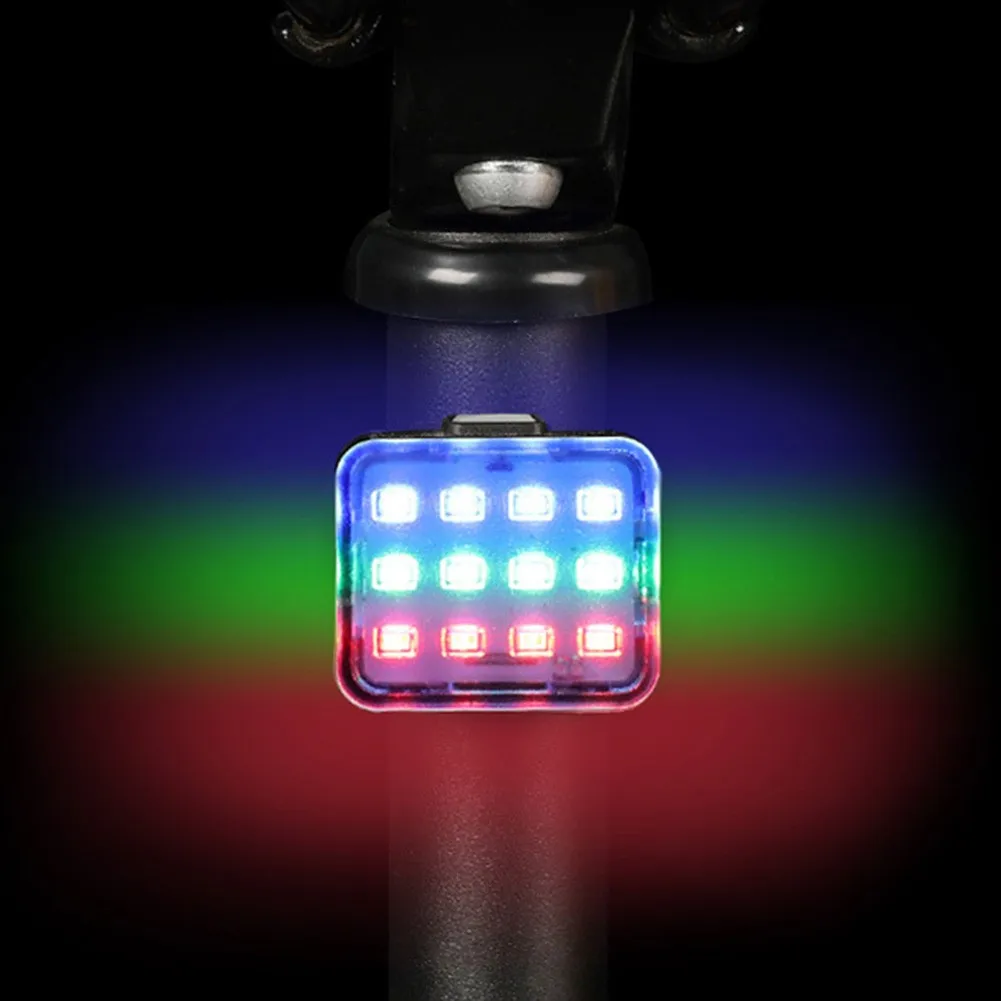 Bicycle Tail Light ABS MTB Bike Taillights Colorful Warning Light USB Charging Cycling Light Bicycle Accessories
Bicycle Tail Light ABS MTB Bike Taillights Colorful Warning Light USB Charging Cycling Light Bicycle Accessories