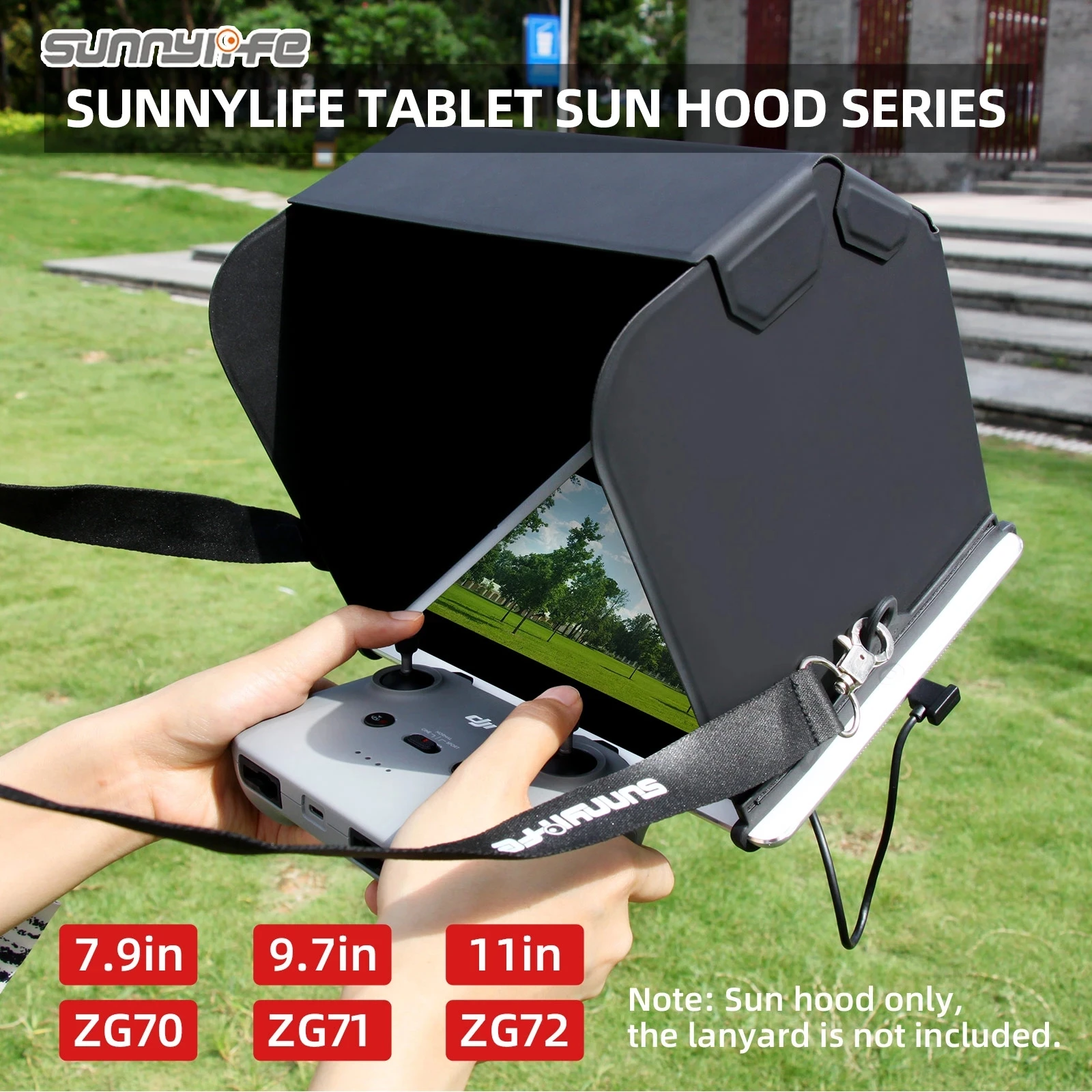 ZG70 Tablet Sun Hood 7.9/9.7/11in Remote Controller Sunshade Foldable Magnetic PU Leather Hood for Mavic 3/Air 2S/Mini 2/ Air 2S
ZG70 Tablet Sun Hood 7.9/9.7/11in Remote Controller Sunshade Foldable Magnetic PU Leather Hood for Mavic 3/Air 2S/Mini 2/ Air 2S