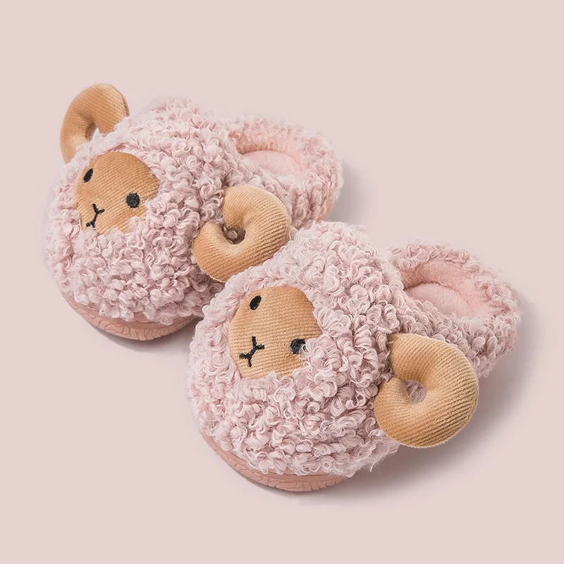 Baby Slippers 1-6Y Winter Warm Toddler Homewear Shoes Antiskid Soft Bottom Boys Girls Plush Slippers 3D Cartoon Sheep Kids Shoes
Baby Slippers 1-6Y Winter Warm Toddler Homewear Shoes Antiskid Soft Bottom Boys Girls Plush Slippers 3D Cartoon Sheep Kids Shoes