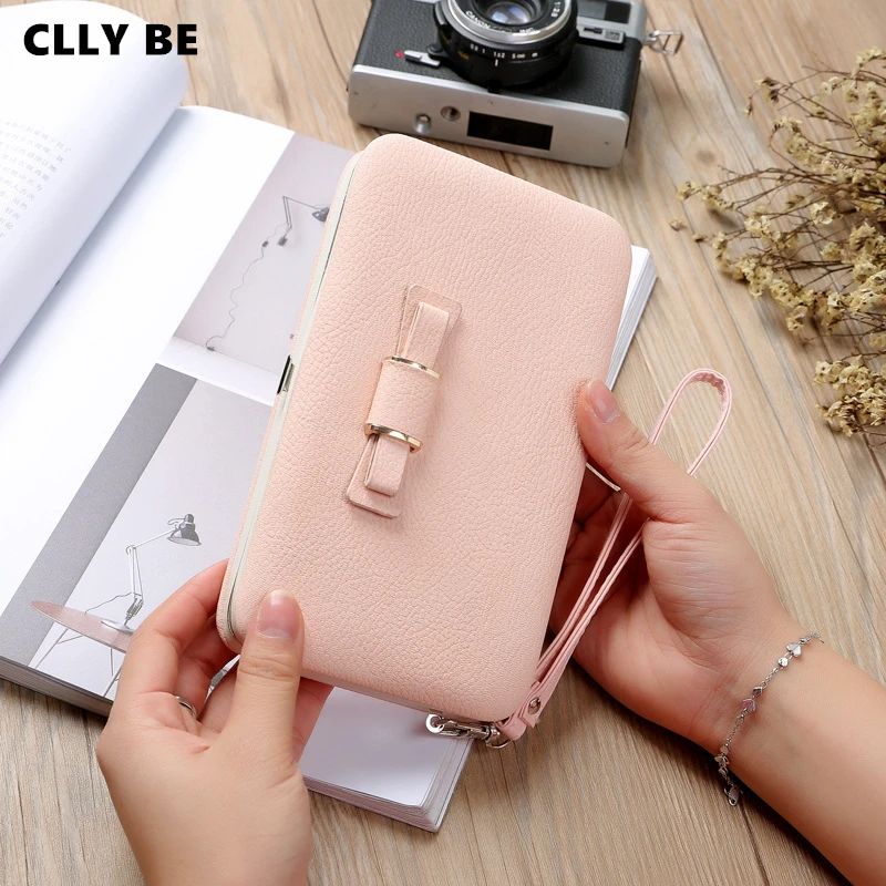 Wallet Female Women's Wallet Snap Coin Purse Phone Bag Bow Multi-card Bit Card Holder Purse Women Luxury Billetera Mujer
Wallet Female Women's Wallet Snap Coin Purse Phone Bag Bow Multi-card Bit Card Holder Purse Women Luxury Billetera Mujer