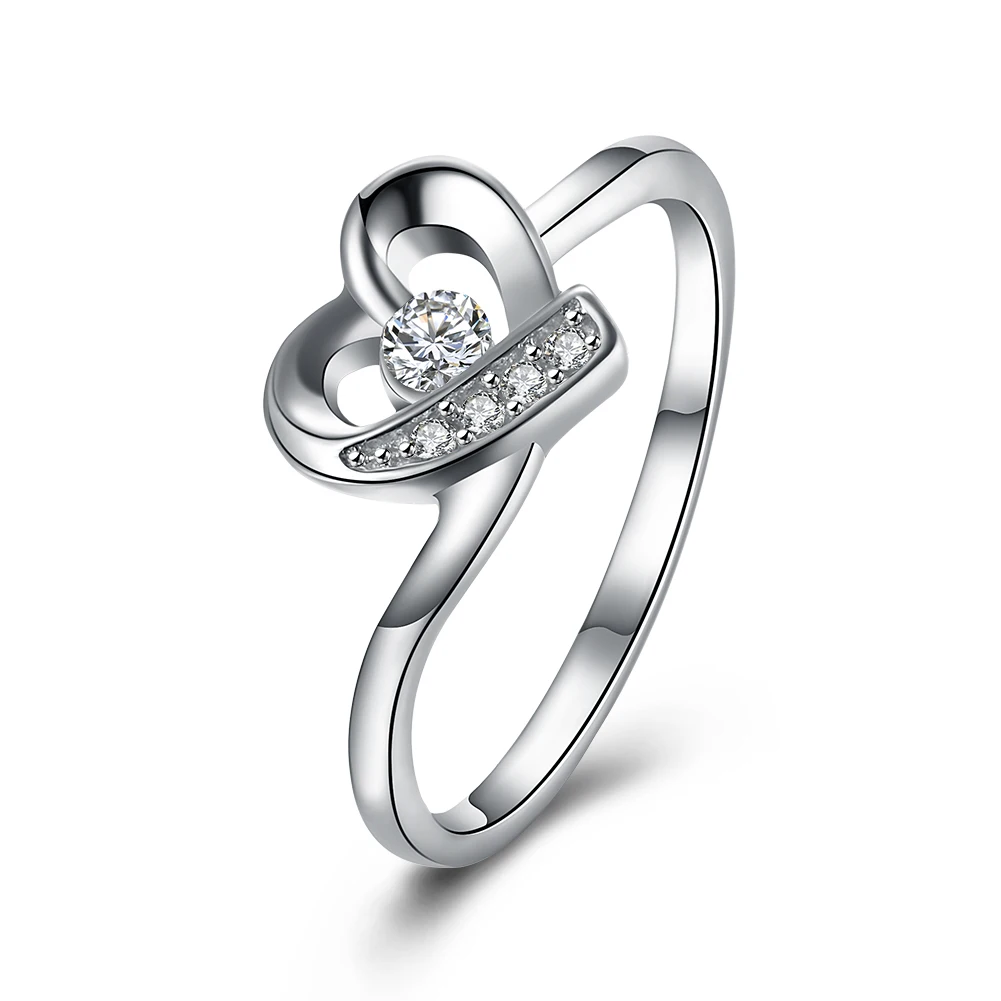 ZEMIOR 925 Sterling Silver Rings For Women Zircon In Heart Shape Romantic Ring Party Fine Simple Gift Fine Jewelry New Arrival
ZEMIOR 925 Sterling Silver Rings For Women Zircon In Heart Shape Romantic Ring Party Fine Simple Gift Fine Jewelry New Arrival