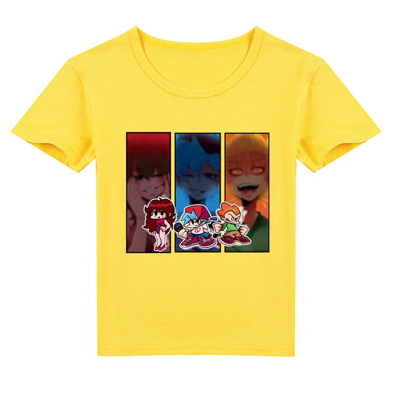 New Anime Friday Night FunkinT Shirt Children Clothes Unisex Kids Streetwear Boys Short Sleeve Tops Baby Girls Summer Clothing
New Anime Friday Night FunkinT Shirt Children Clothes Unisex Kids Streetwear Boys Short Sleeve Tops Baby Girls Summer Clothing