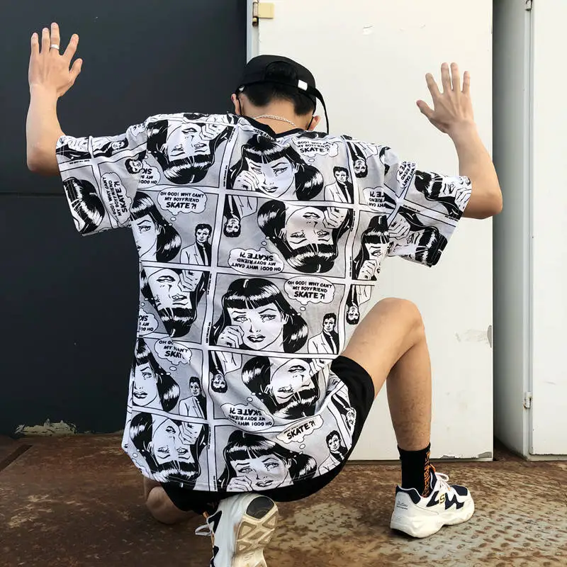 Streetwear Men T-shirts Anime Funny Tshirts Mens Casual O-neck T shirts Fashion Man Tops Tees Harajuku Male Clothes 2019 T Shirt
Streetwear Men T-shirts Anime Funny Tshirts Mens Casual O-neck T shirts Fashion Man Tops Tees Harajuku Male Clothes 2019 T Shirt