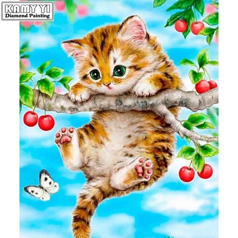 DIY 5D Diamond Painting Cross Stitch Animals Wall Decor Full Square Diamond Embroidery Cat Needlework Resin Gift
DIY 5D Diamond Painting Cross Stitch Animals Wall Decor Full Square Diamond Embroidery Cat Needlework Resin Gift