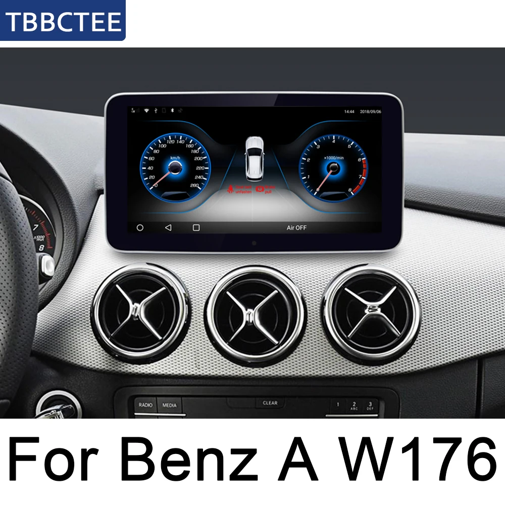 Мультимедийный плеер для Mercedes Benz A Class W176 2015 ~ 2019 NTG навигация Android автомагнитола GPS