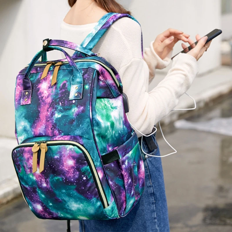 Diaper Bag Backpack Large Baby Bag Multi-functional Travel Back Pack Waterproof Maternity Nappy Bag USB Charging Port
Diaper Bag Backpack Large Baby Bag Multi-functional Travel Back Pack Waterproof Maternity Nappy Bag USB Charging Port