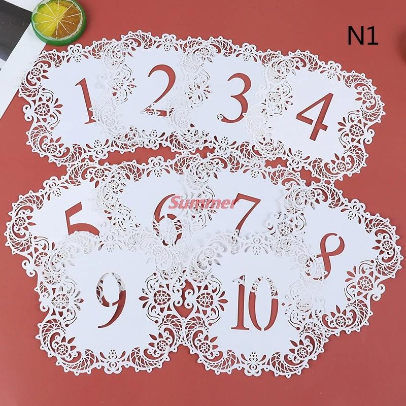 Hot 10Pcs/set Pearl Paper Laser Cut Table Number Cards for Weddings Party Banquet Wedding Table Number Table Numbers 1-10 11-20
Hot 10Pcs/set Pearl Paper Laser Cut Table Number Cards for Weddings Party Banquet Wedding Table Number Table Numbers 1-10 11-20