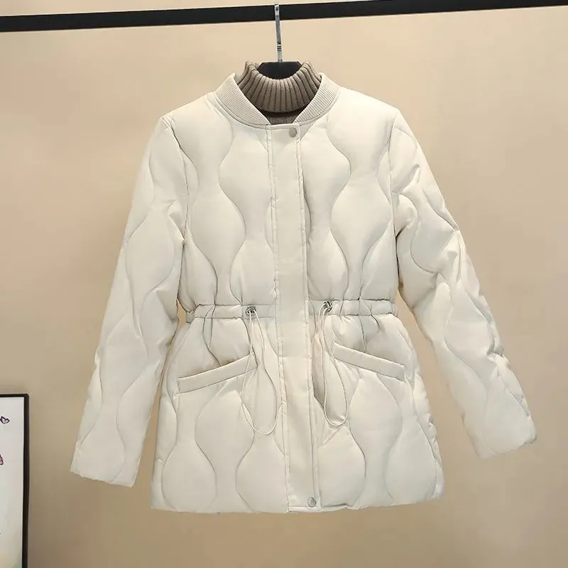 2021 New Short Women's Parkas Autumn Jacket Long sleeve Tie Belt Casual Parka Cotton Warm Padded Coats Jacket Simple Female
2021 New Short Women's Parkas Autumn Jacket Long sleeve Tie Belt Casual Parka Cotton Warm Padded Coats Jacket Simple Female