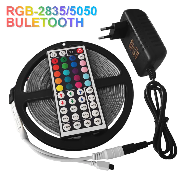 DC12V Waterproof Strips WiFi Bluetooth Flexible Lamp RGB Led Strips Lights Iuces 5050SMD2835 Tape Ribbon Diode LED Lights
DC12V Waterproof Strips WiFi Bluetooth Flexible Lamp RGB Led Strips Lights Iuces 5050SMD2835 Tape Ribbon Diode LED Lights