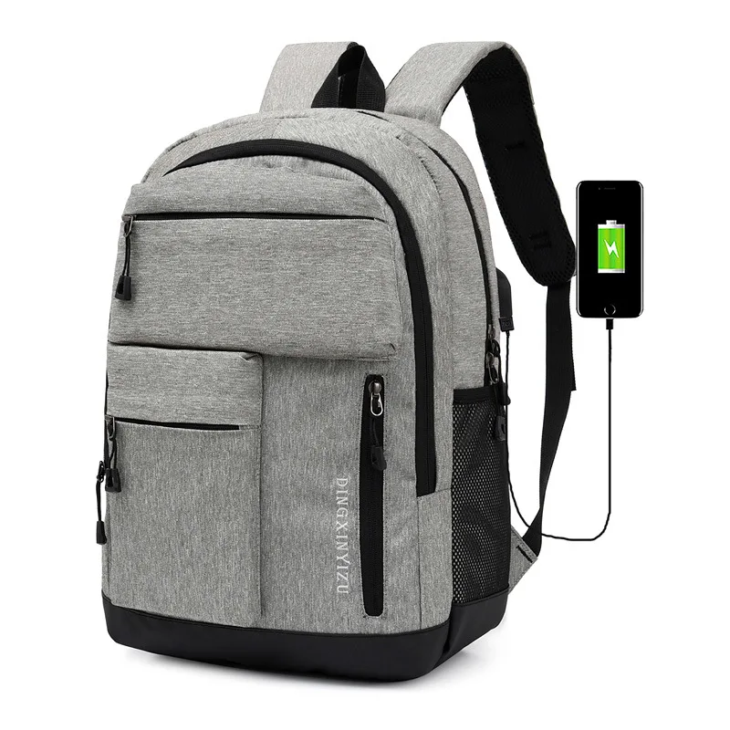 Polyester backpack men's new computer bag USB charging backpack large capacity student backpack anti-splash backpack
Polyester backpack men's new computer bag USB charging backpack large capacity student backpack anti-splash backpack