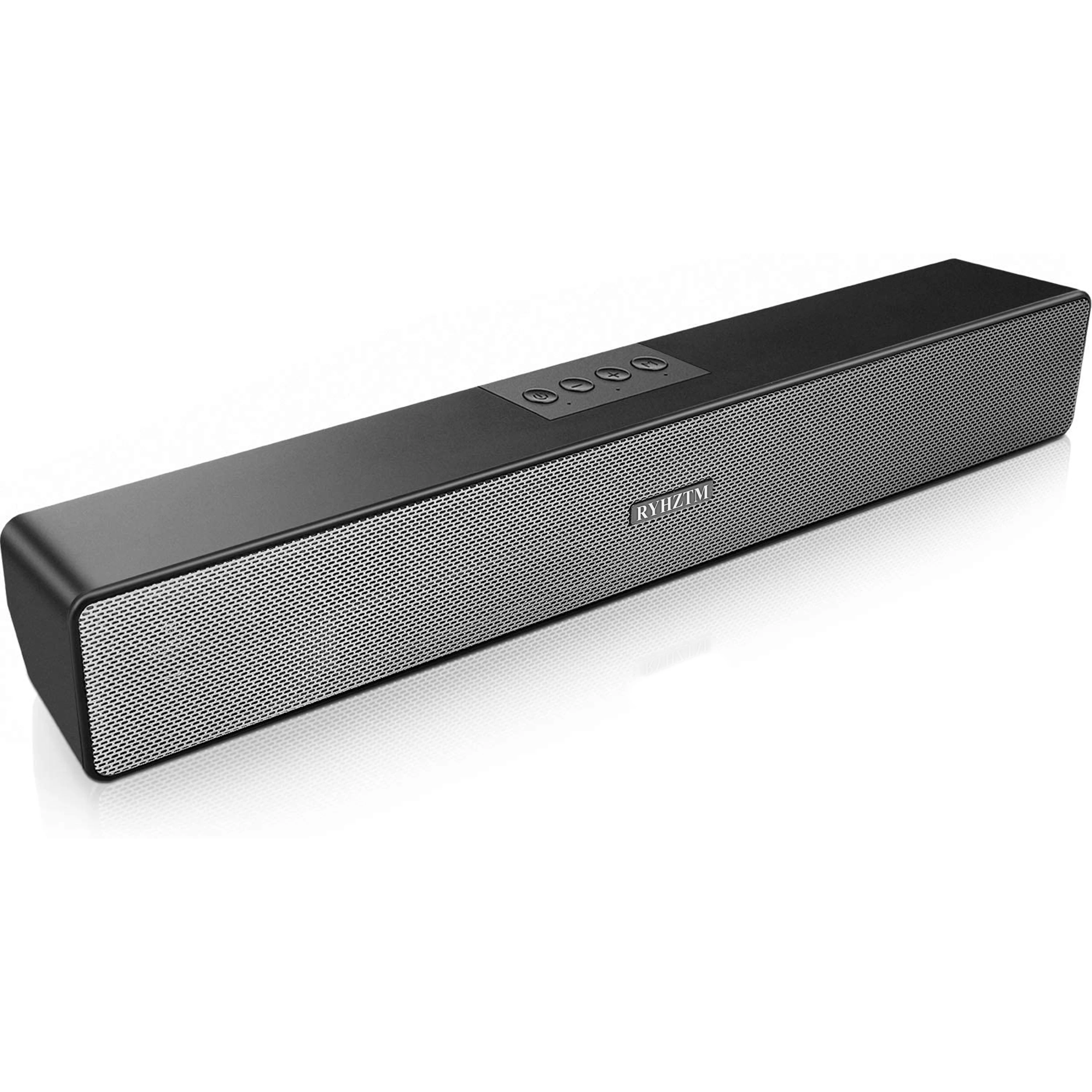 RYHZTM Soundbar speakers,Wireless PC Sound Bar, Stereo USB Powered 20W for Desktop Laptop Smartphone Tablet
RYHZTM Soundbar speakers,Wireless PC Sound Bar, Stereo USB Powered 20W for Desktop Laptop Smartphone Tablet