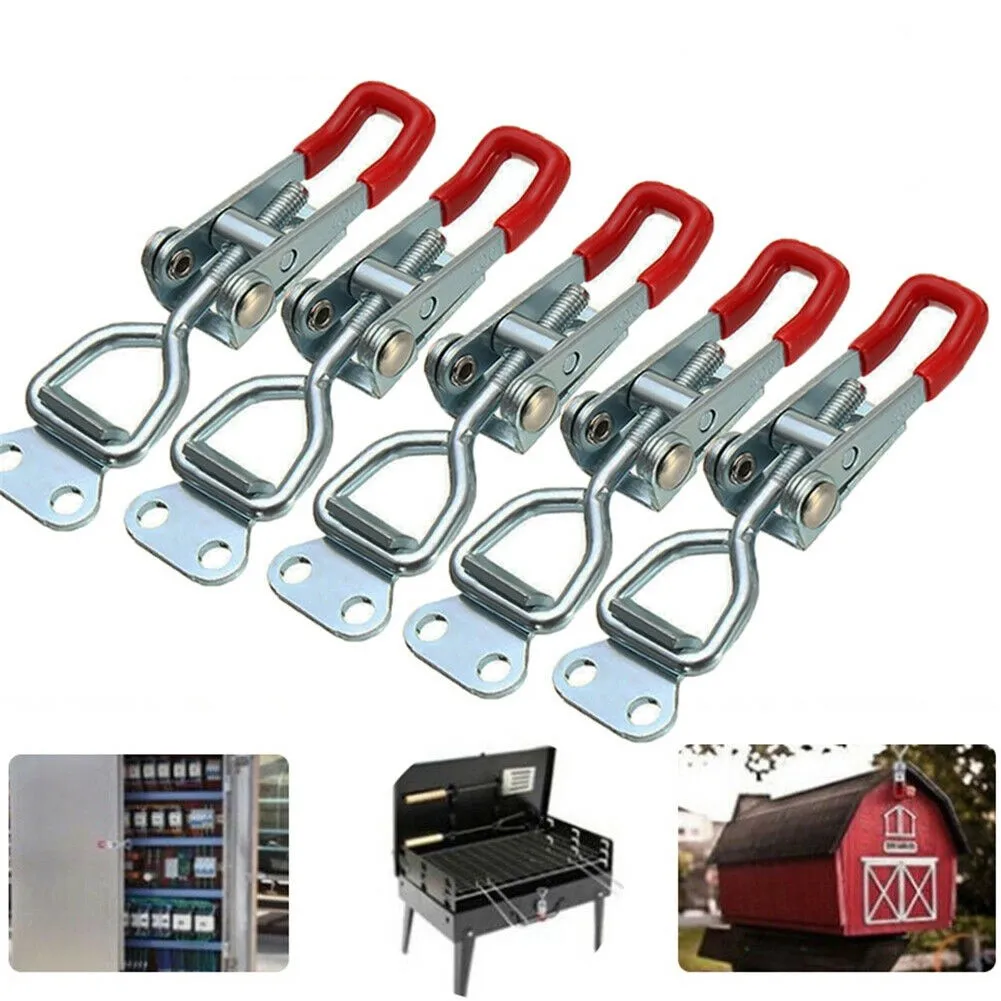 1pcs Toggle Latch Catch Toggle Clamp Adjustable Cabinet Boxes Lever Handle Lock Hasp For Home Sliding Door Furniture Hardware
1pcs Toggle Latch Catch Toggle Clamp Adjustable Cabinet Boxes Lever Handle Lock Hasp For Home Sliding Door Furniture Hardware