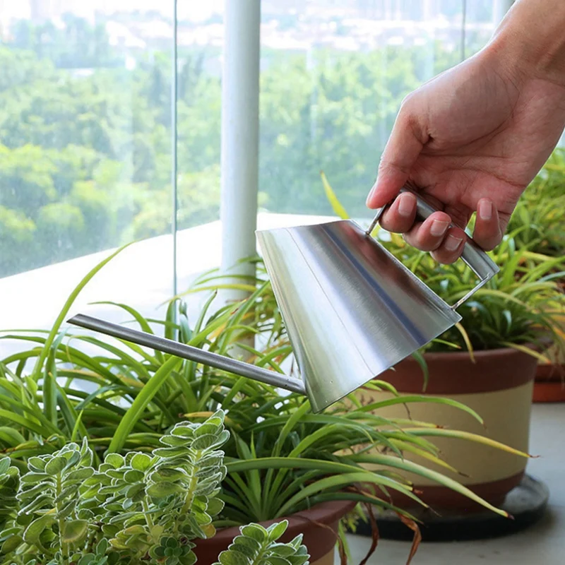 400ML Household Stainless Steel Watering Can Kettle Garden Plant Flower Long Mouth Watering Garden Sprinkling Pot
400ML Household Stainless Steel Watering Can Kettle Garden Plant Flower Long Mouth Watering Garden Sprinkling Pot