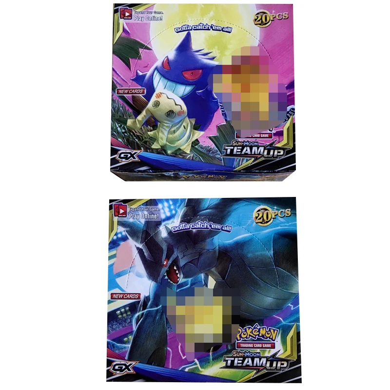 Takara Tomy Pokemon 33 шт. GX EX MEGA Flash Card Меч Щит Солнце Луна карты коллекции рождественские