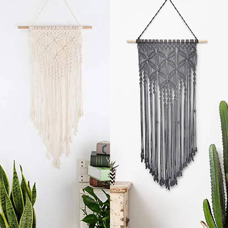 New Durable Cotton Rope Tapestry Hand-knitted Butterfly Flower Wall-style Residential 80x30cm Indoor And Outdoor Wall Hanging
New Durable Cotton Rope Tapestry Hand-knitted Butterfly Flower Wall-style Residential 80x30cm Indoor And Outdoor Wall Hanging