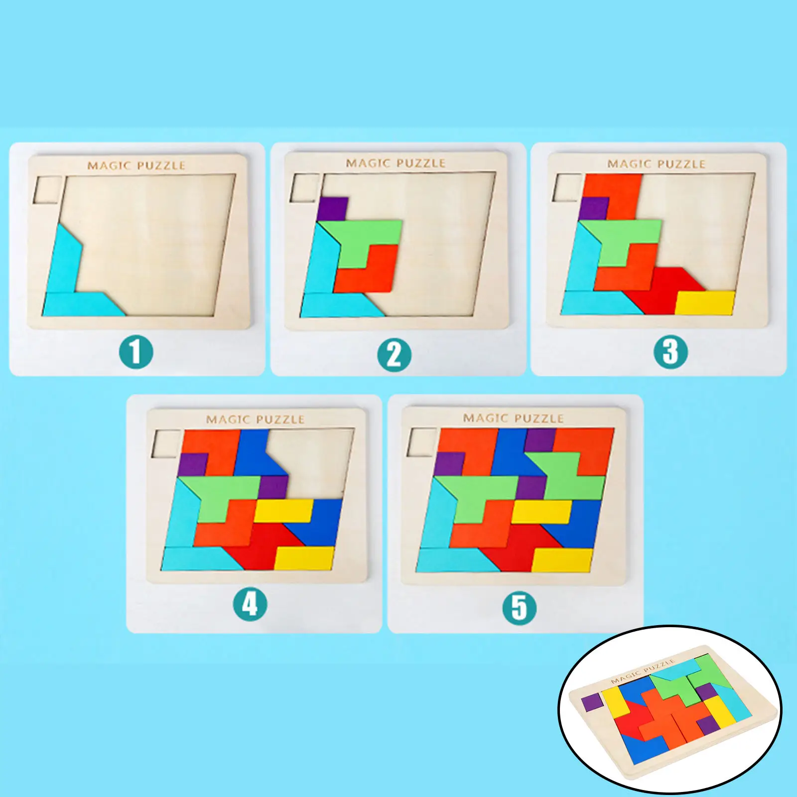 Головоломка Tangram, развивающие игрушки Монтессори, игрушки-головоломки для мальчиков
Головоломка Tangram, развивающие игрушки Монтессори, игрушки-головоломки для мальчиков