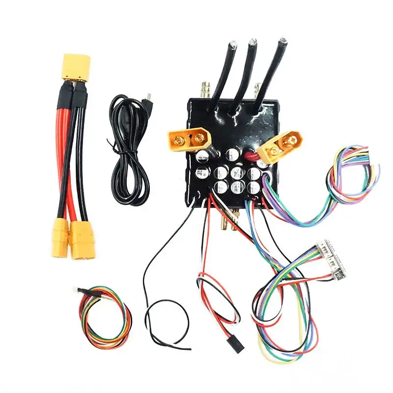 Flipsky Water Cooled Enclosure High Current FSESC 200A 60V Base on VESC6 E-scooter/Hydrofoil Electric Speed Controller for Efoil
Flipsky Water Cooled Enclosure High Current FSESC 200A 60V Base on VESC6 E-scooter/Hydrofoil Electric Speed Controller for Efoil