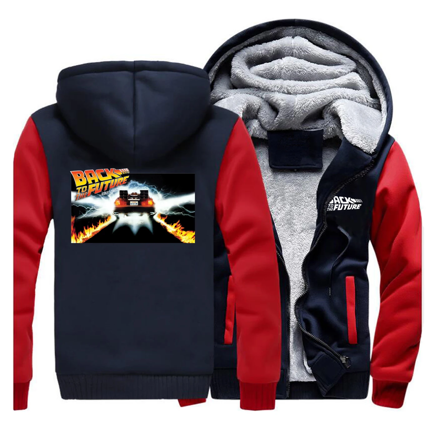 Back To The Future Print Hoodies 2019 Winter Fleece Thick Sweatshirt Men Casual Fashion Mens Zipper Jacket Brand Streetwear Coat
Back To The Future Print Hoodies 2019 Winter Fleece Thick Sweatshirt Men Casual Fashion Mens Zipper Jacket Brand Streetwear Coat