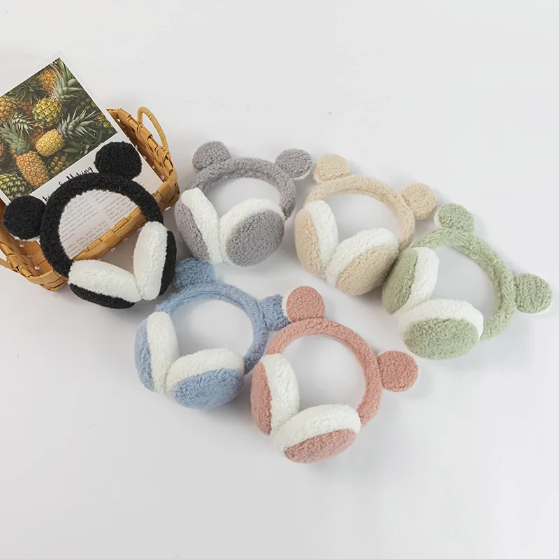 Soft Plush Ear Warmer Winter Warm Earmuffs Cute Antifreeze Panda-shaped Earmuffs Solid Color Comfortable Ear Protection Earmuffs
Soft Plush Ear Warmer Winter Warm Earmuffs Cute Antifreeze Panda-shaped Earmuffs Solid Color Comfortable Ear Protection Earmuffs