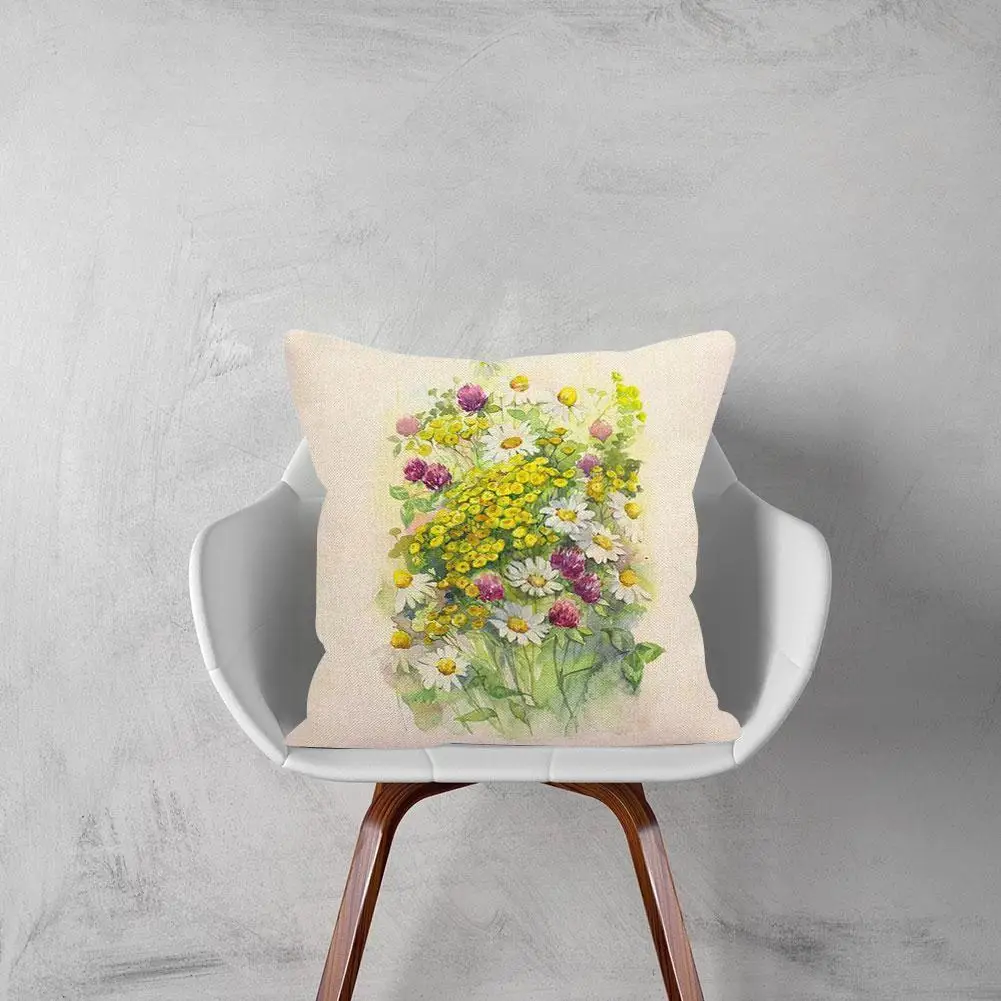 Watercolor Flower Pattern Throw Pillow Case Floral Cases Covers For Home Chair Sofa Decorative Pillow Cushion V1Y1
Watercolor Flower Pattern Throw Pillow Case Floral Cases Covers For Home Chair Sofa Decorative Pillow Cushion V1Y1