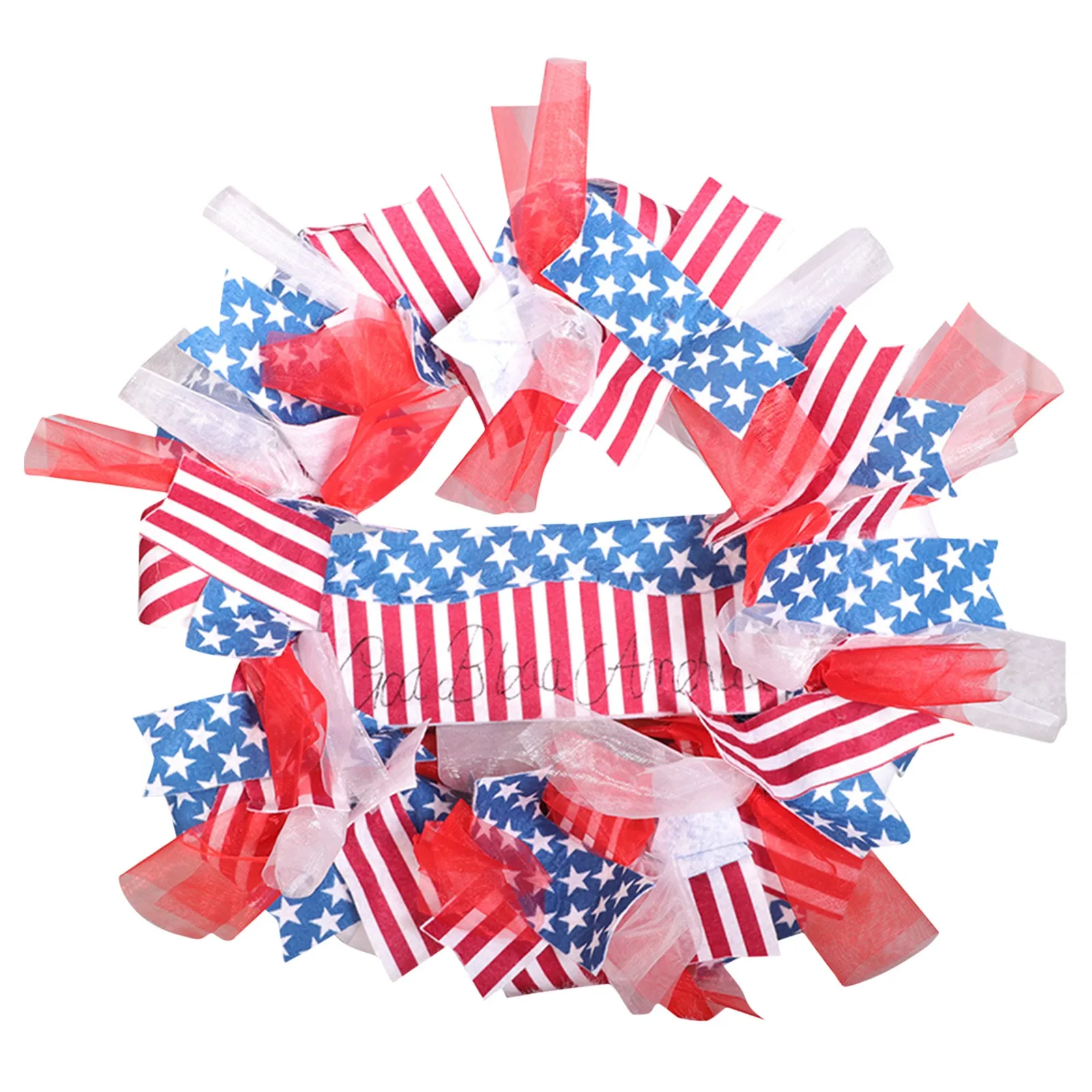 Independence Day Wreath Porch Decoration Front Door Outdoor Hanging Wreath Decor Suitable for all kinds of festivals Decor
Independence Day Wreath Porch Decoration Front Door Outdoor Hanging Wreath Decor Suitable for all kinds of festivals Decor