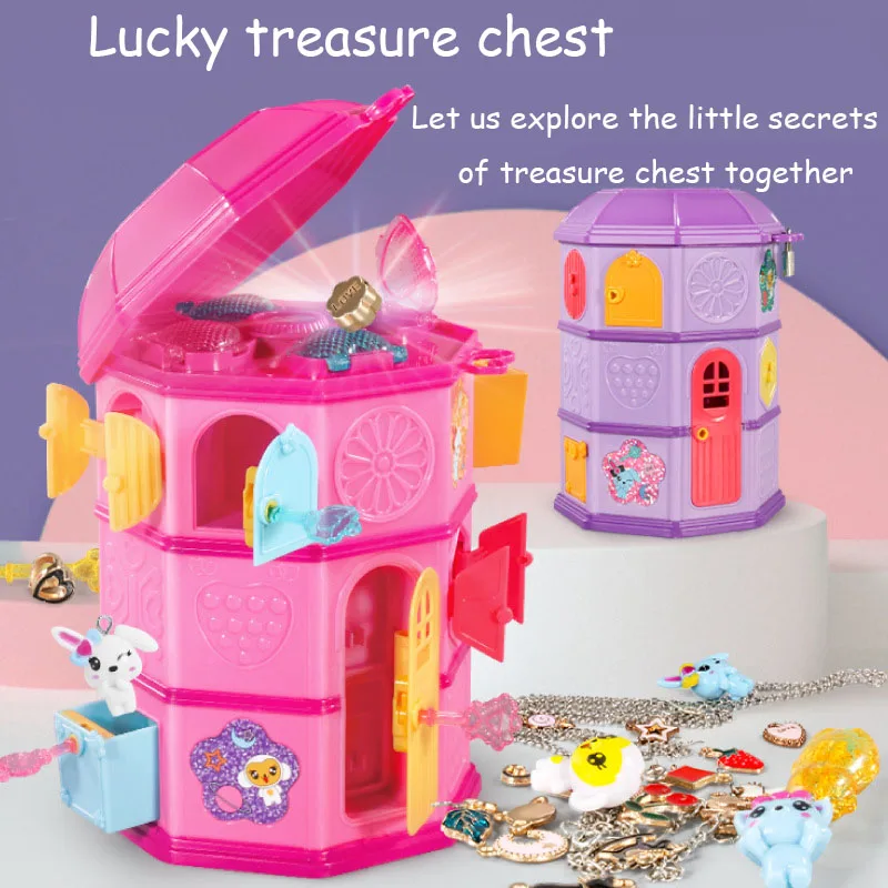 Children Bracelet Jewelry Box Small Pagoda Box Lucky Surprise Light Music Puzzle Leisure Unlocking Toy Christmas Gift for Kids
Children Bracelet Jewelry Box Small Pagoda Box Lucky Surprise Light Music Puzzle Leisure Unlocking Toy Christmas Gift for Kids