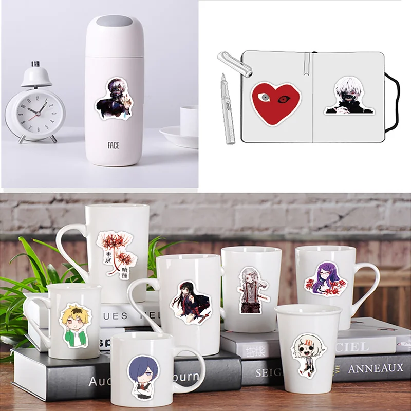 10/50/100pcs/pack Japanese Anime Tokyo Ghoul Stickers for Refrigerator Cars Helmet Gift Box Bicycle Guitar Notebook Skate Trunk
10/50/100pcs/pack Japanese Anime Tokyo Ghoul Stickers for Refrigerator Cars Helmet Gift Box Bicycle Guitar Notebook Skate Trunk