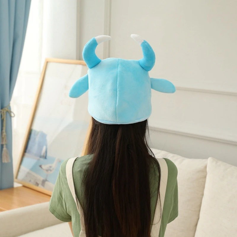 Cute Blue Cow Horn Ears Plush Hat Funny Chinese Zodiac Year of The Ox Stuffed Toy Beanie Cap New Year Party Photo Props
Cute Blue Cow Horn Ears Plush Hat Funny Chinese Zodiac Year of The Ox Stuffed Toy Beanie Cap New Year Party Photo Props