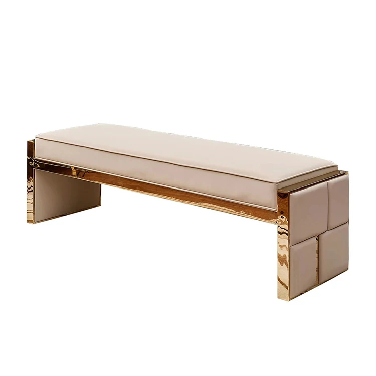 luxury modern bedroom leather upholstered ottoman bench bed end stool leather metal covered ottoman bed bench
luxury modern bedroom leather upholstered ottoman bench bed end stool leather metal covered ottoman bed bench