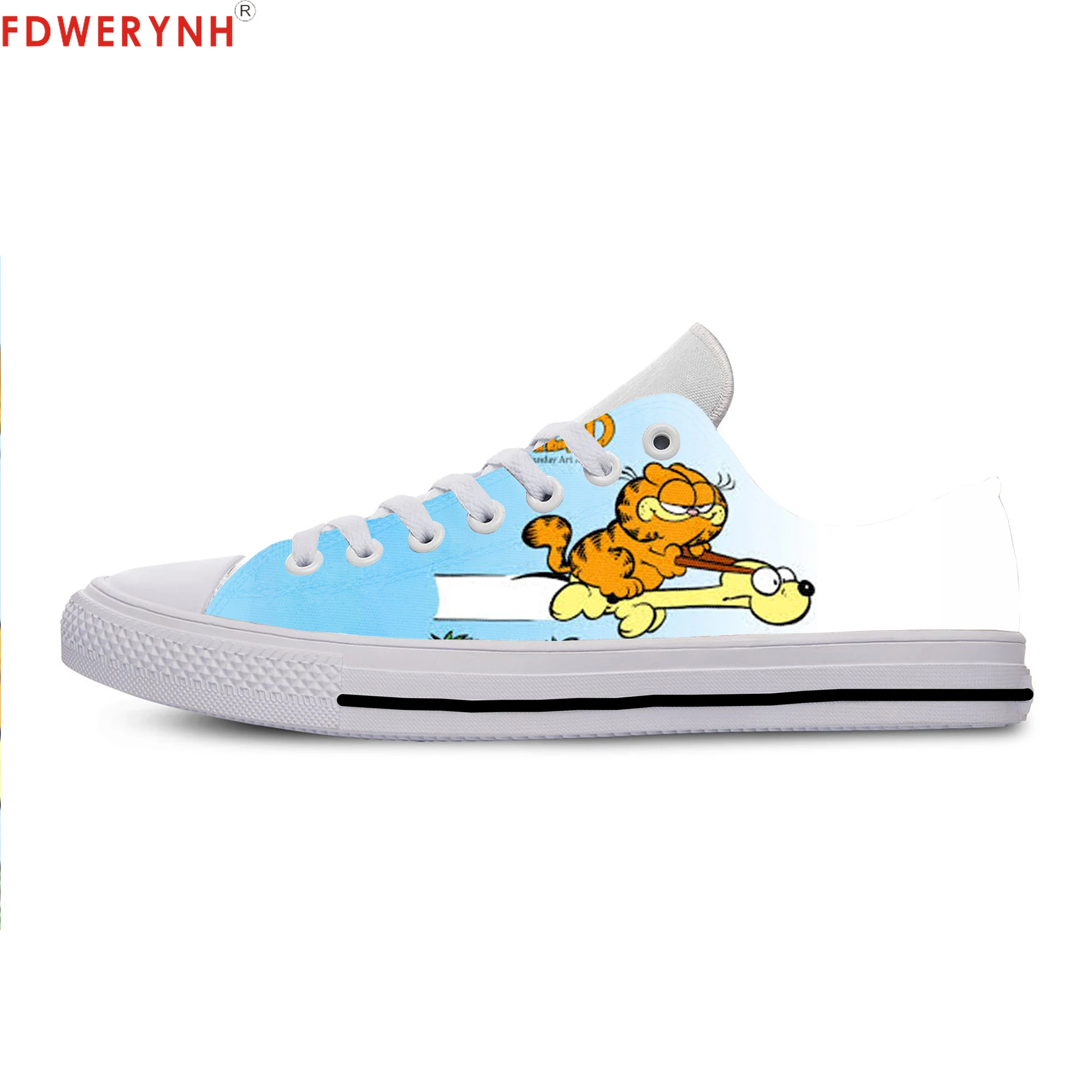 Men's Casual Shoes New Cartoon Funny Cute Garfield Lace-Up Canvas Strap Ladies Casual Man Shoes Comfortable
Men's Casual Shoes New Cartoon Funny Cute Garfield Lace-Up Canvas Strap Ladies Casual Man Shoes Comfortable