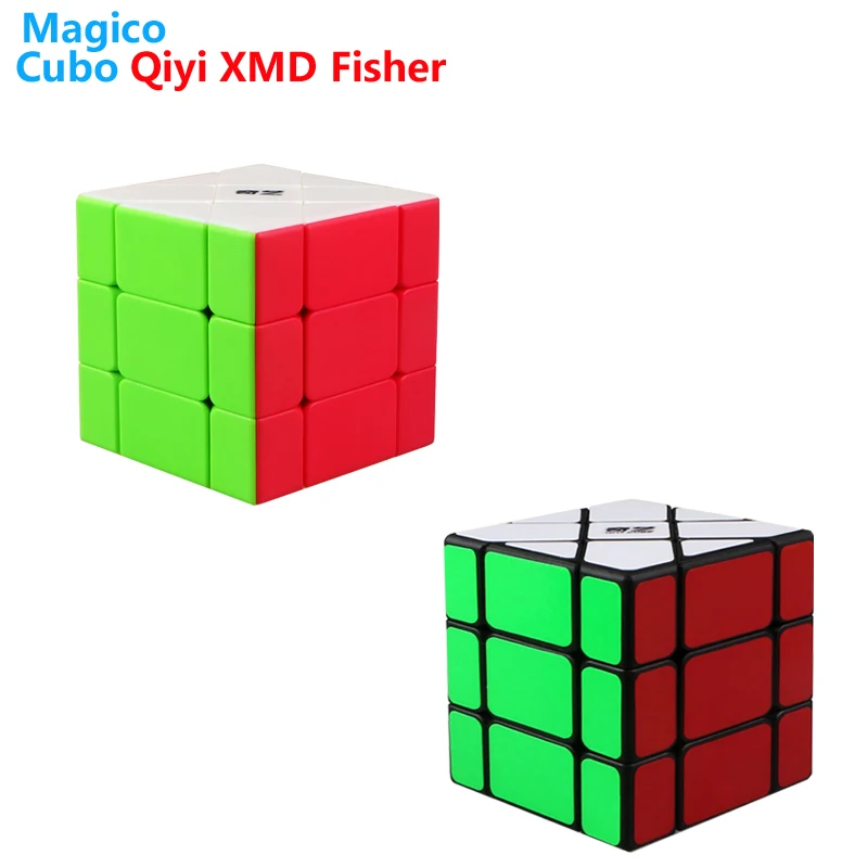 

Qiyi 3x3 Fisher Speed Magic Cube Puzzles 3x3x3 Cubo Magico mofangge XMD Professional Educational Toy for Children Speedcube