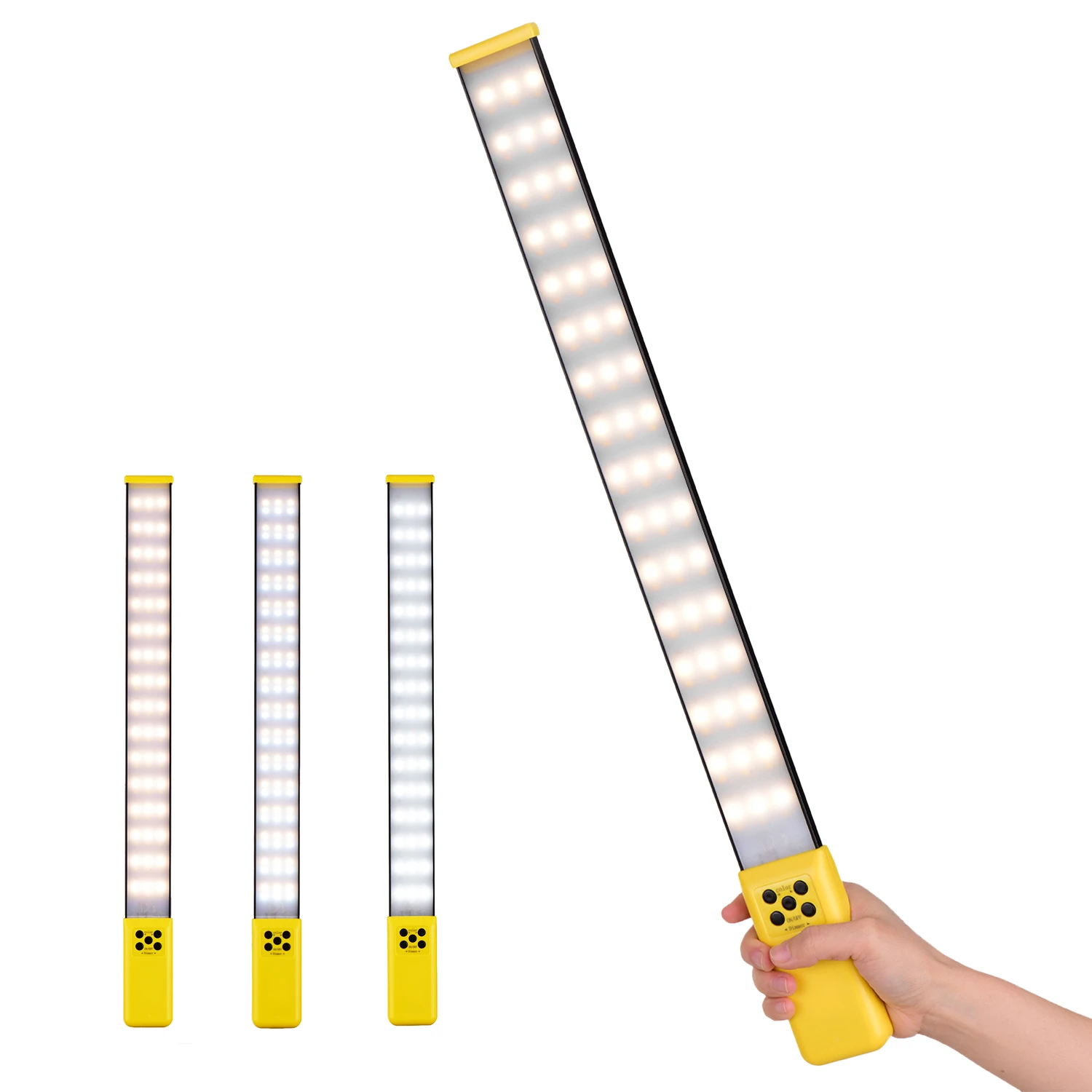 Lightweight Handheld LED Light Tube Photography Fill-in Light Lamp 3000K-5700K Dimmable CRI95 Built-in Rechargeable Battery
Lightweight Handheld LED Light Tube Photography Fill-in Light Lamp 3000K-5700K Dimmable CRI95 Built-in Rechargeable Battery
