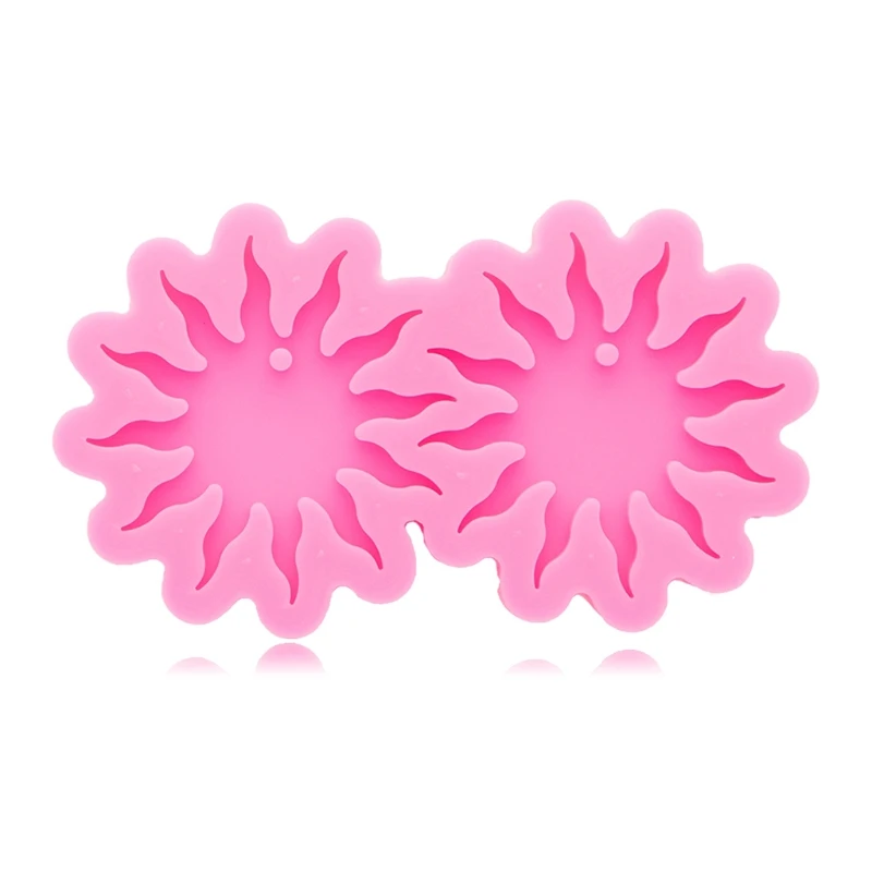 Sun Flower Ear Studs Epoxy Resin Mold DIY Crafts Neklace Pendant Silicone Mould
Sun Flower Ear Studs Epoxy Resin Mold DIY Crafts Neklace Pendant Silicone Mould