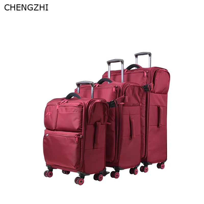 Чехол для чемодана CHENGZHI ультра светильник путешествий 20 &quot24" 28 дюймов комплект