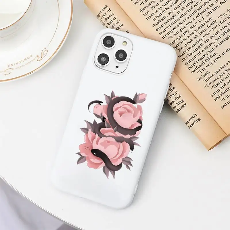 Snake Flower Snake Painting Phone Case Candy Color for iPhone 11 12 mini pro XS MAX 8 7 6 6S Plus X SE 2020 XR
Snake Flower Snake Painting Phone Case Candy Color for iPhone 11 12 mini pro XS MAX 8 7 6 6S Plus X SE 2020 XR